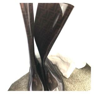 Authentic Fendi Rainboots.